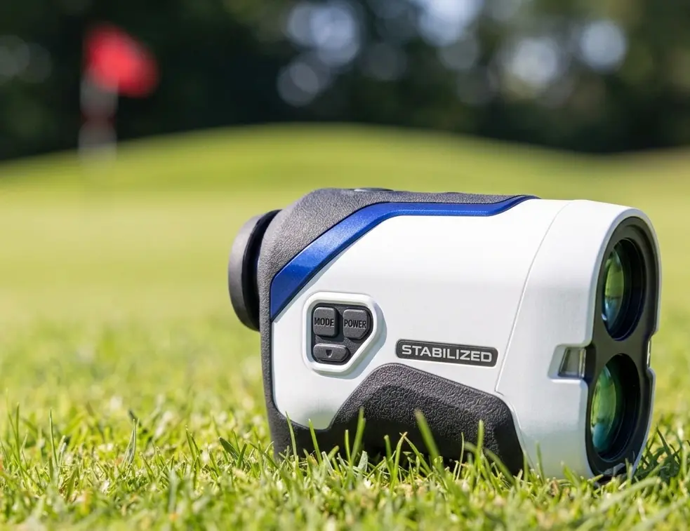 Nikon COOLSHOT PRO II STABILIZED : stabilisation d'image en action sur le parcours